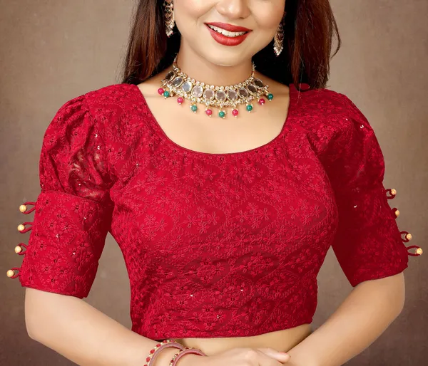Famivista_Round_Neck_Women_Blouse