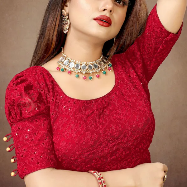 Famivista_Round_Neck_Women_Blouse