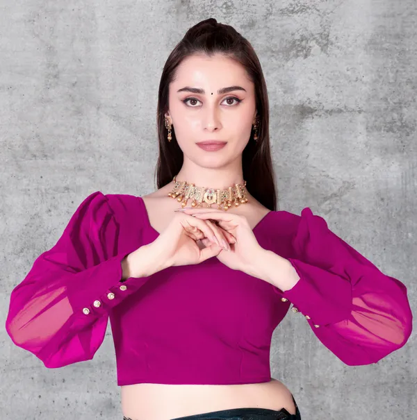 Viyotel_Sweetheart_Neck_Women_Blouse