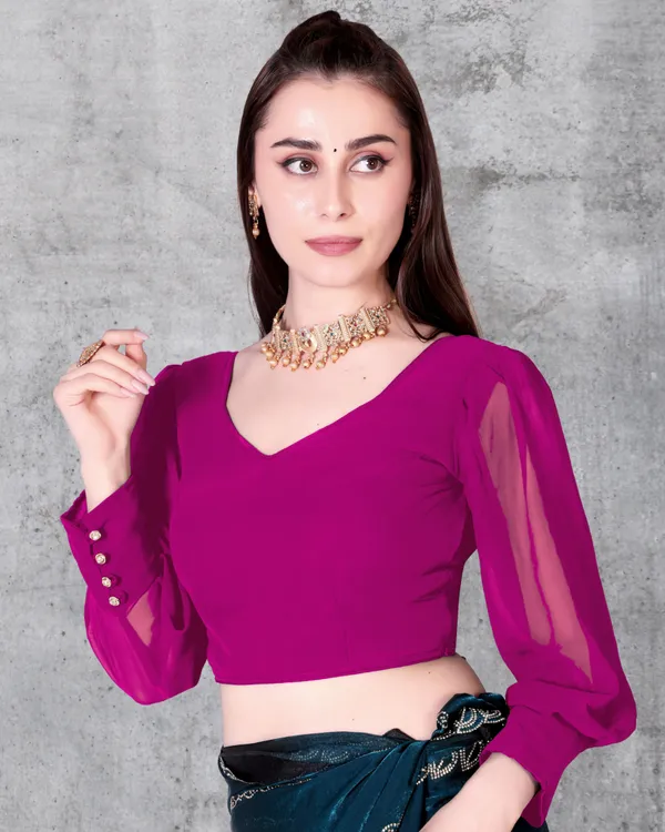 Viyotel_Sweetheart_Neck_Women_Blouse