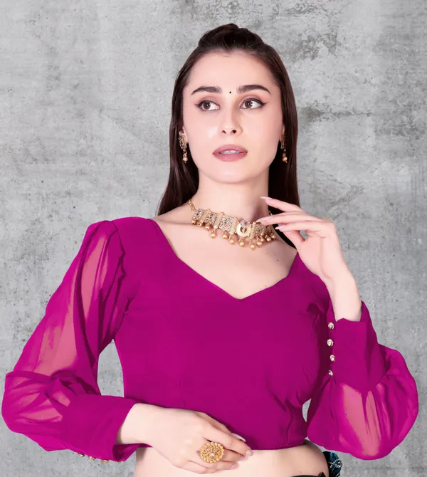 Viyotel_Sweetheart_Neck_Women_Blouse