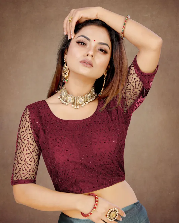 Viyotel_U-Neck_Women_Blouse