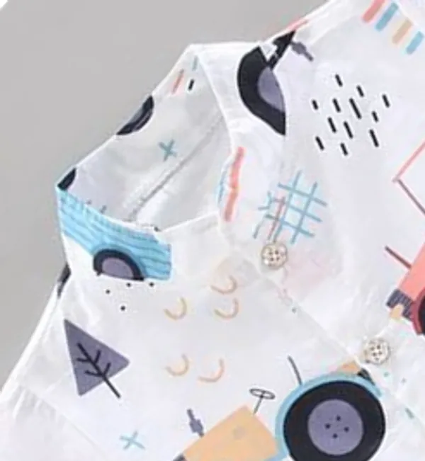 Boys_Cartoon_Car_Print_Casual_Half_Sleeve_Shirt