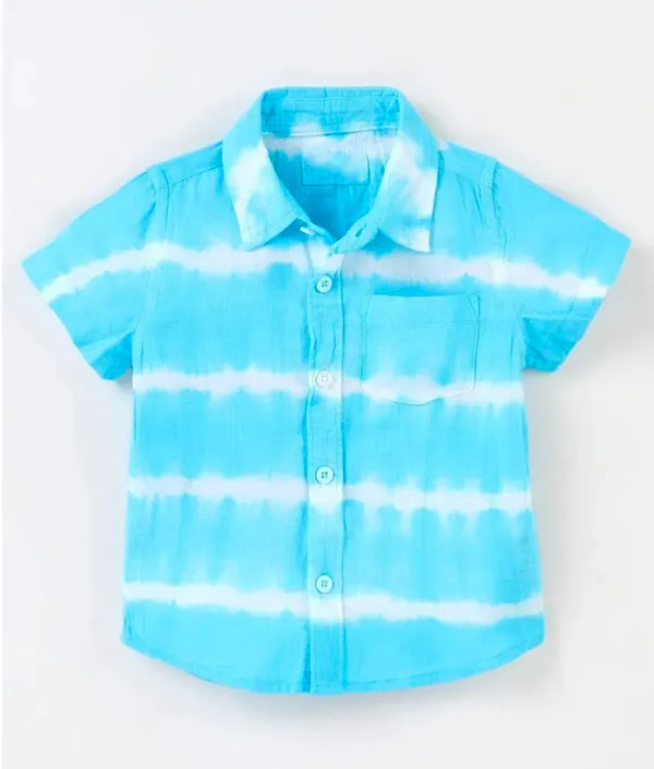 Boys_Sky_Blue_Tie-Dye_Cotton_Casual_Shirt