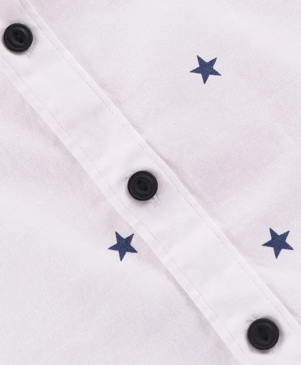 Boys_Star_Print_White_Casual_Cotton_Shirt