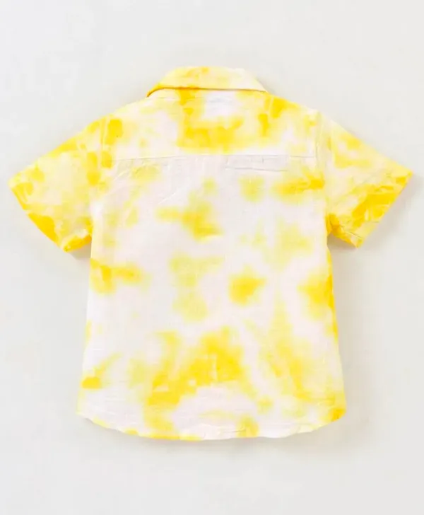 Boys_Stylish_Cotton_Shirt_Combo_Pack_(Navy_Stripe_&_Yellow_Tie-Dye)_(Pack_of_2)