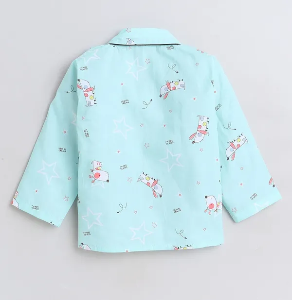 Cute_Bunny_Print_Kids_Night_Suit_–_Sky