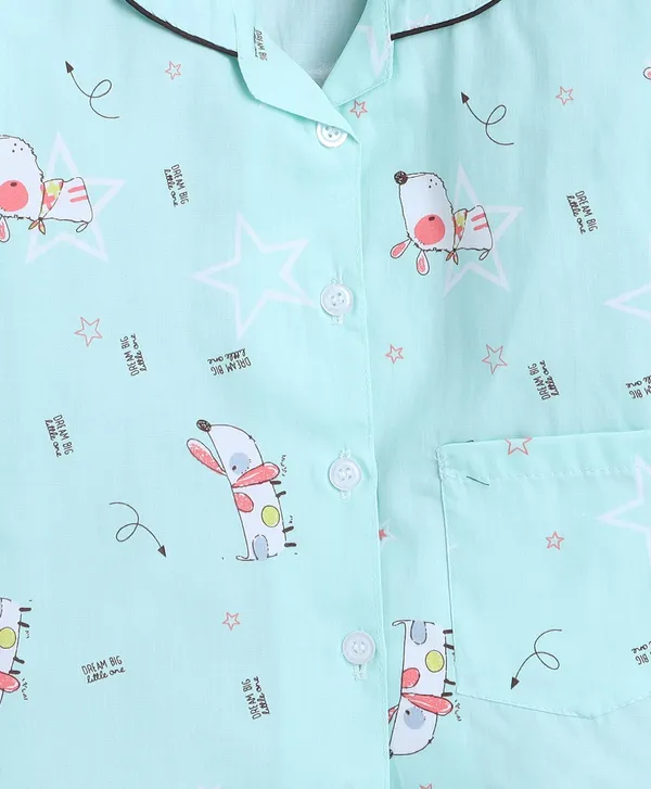 Cute_Bunny_Print_Kids_Night_Suit_–_Sky