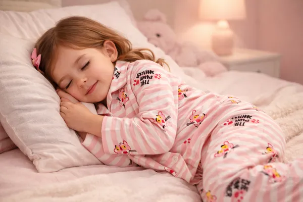 Girls_Pink_Panther_Print_Cotton_Night_Suit_Set
