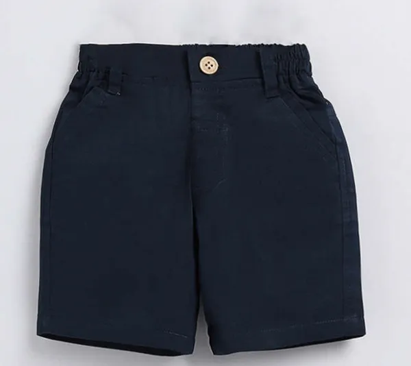 Ice_Leaf_Shirt_&_Navy_Shorts_Co-ord_Set_with_Bow_Tie