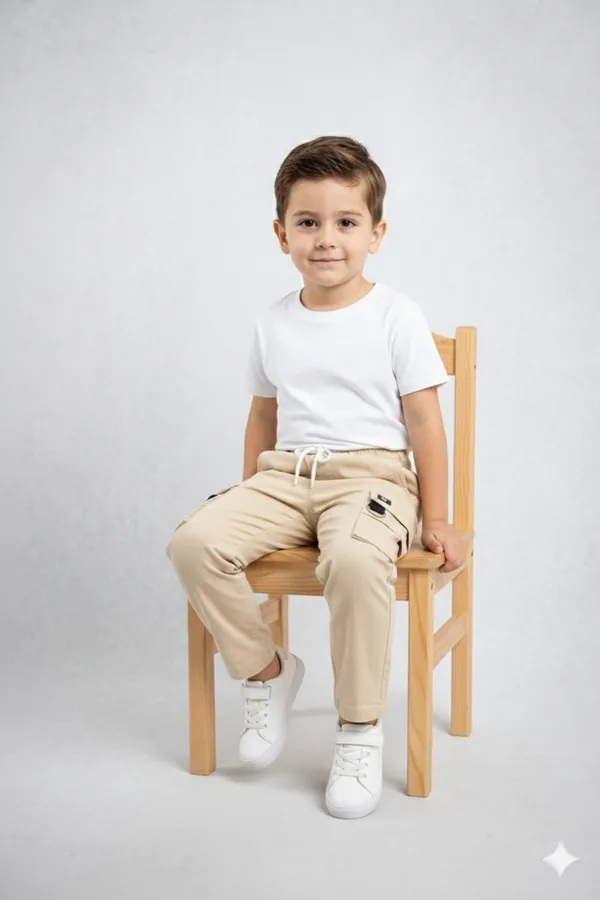 Kids_Beise__Cotton_Cargo_Pants_with_Utility_Pockets