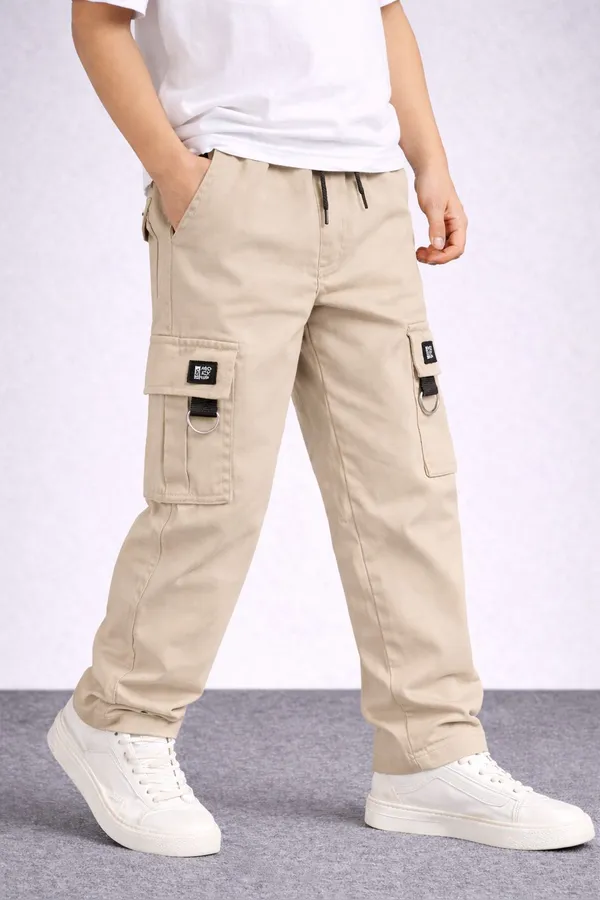 Kids_Beise__Cotton_Cargo_Pants_with_Utility_Pockets