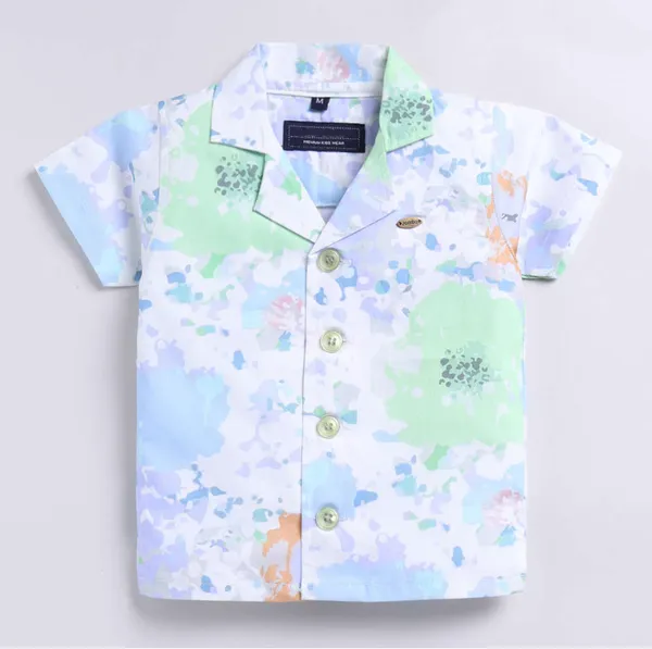 Kids_Pastel_Splash_Print_Shirt_&_Shorts_Co-ord_Set_(Sky_Green)
