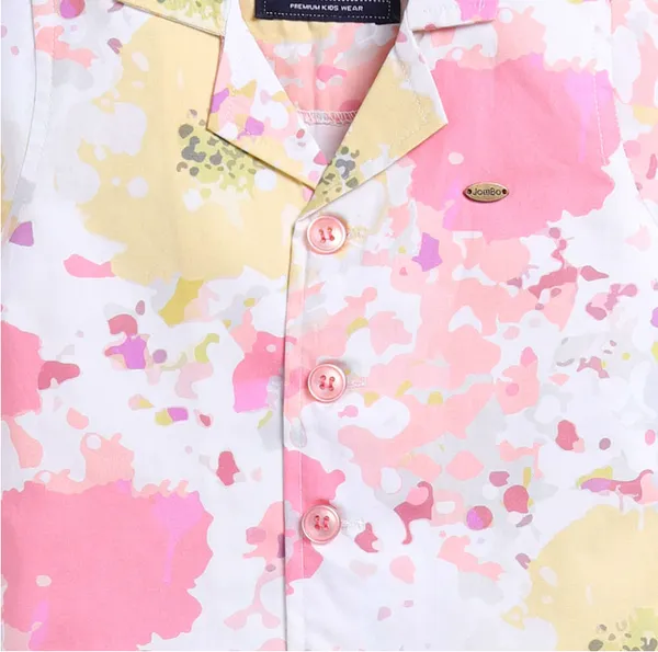 Kids_Pastel_Splash_Print_Shirt_&_Shorts_Set