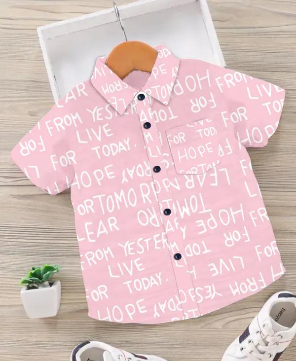 Kids_Printed_Casual_Cotton_Shirt_–_Pink