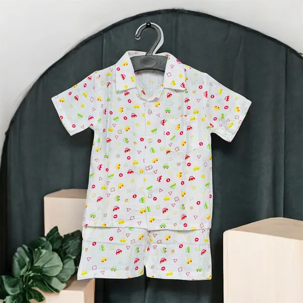Kids_Printed_Muslin_Pure_Cotton_Shirt_&_Shorts_Cord_Set