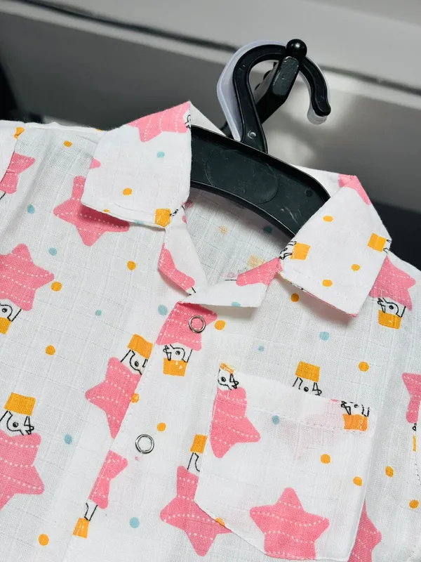 Kids_Pure_Cotton_Printed_Little_Star__Cord_Set_(Shirt_&_Shorts)
