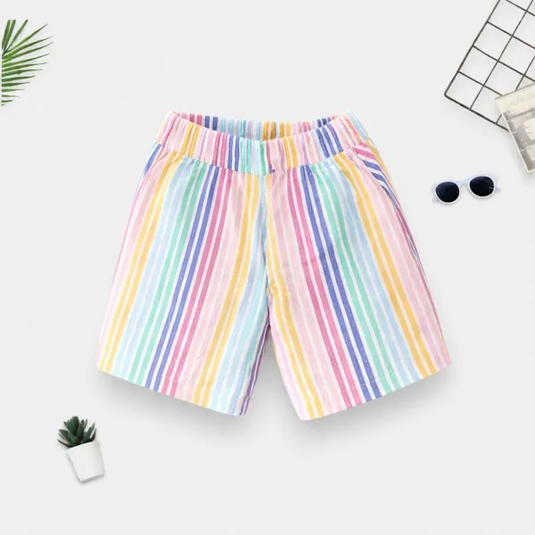 Kids_Rainbow_Stripe_Shirt_&_Shorts_Co-ord_Set