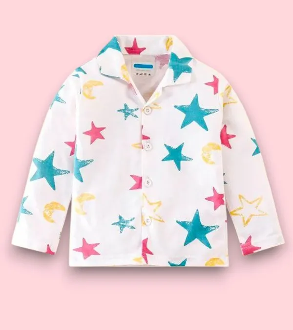 Kids_Star_Print_Nightwear_Pajama_Set