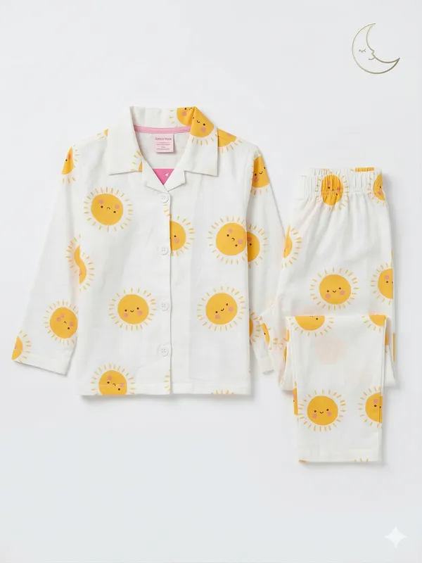 Kids_Sunshine_Print_Night_Suit_Set