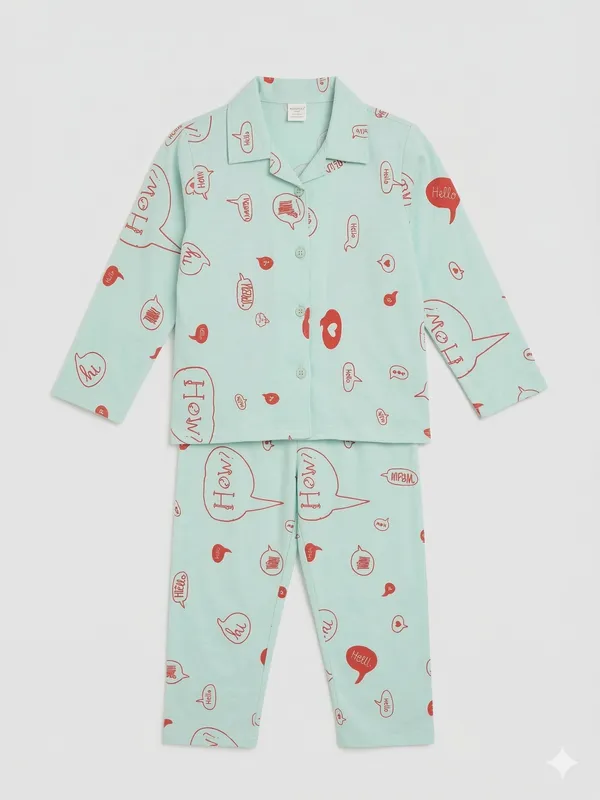 Kids_“Hello_Chat”_Print_Night_Suit_Set