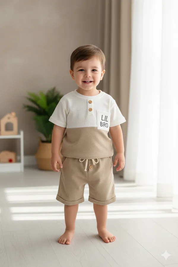 Lil_Bro_Waffle_Cotton_Co-Ord_Set_Chiku