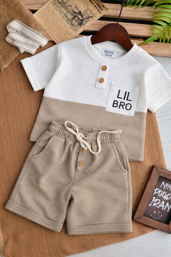 Lil_Bro_Waffle_Cotton_Co-Ord_Set_Chiku