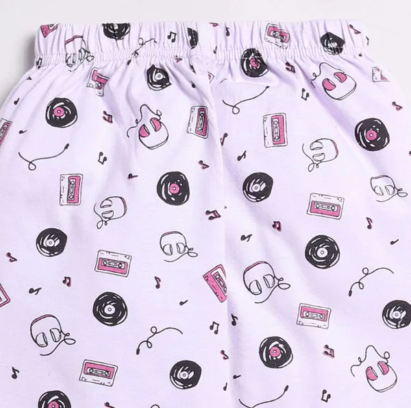 Music_Print_Lavender_Baby_Nightwear_Set
