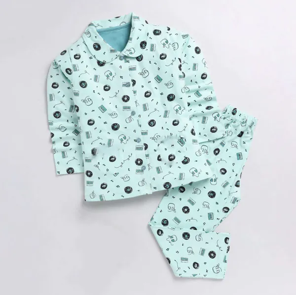 Music_Print_Sky__Baby_Nightwear_Set