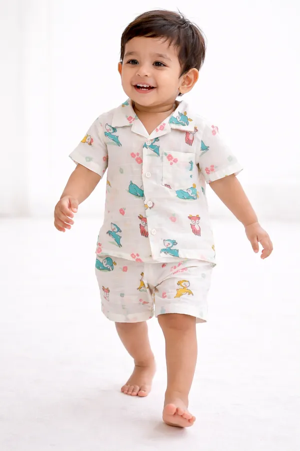 Pure_Muslin_Kids_Co-ord_Set_Combo_Pack_of_2_|_Soft_Breathable_Summer_Wear_|_Unisex_Toddler_Outfit_Set