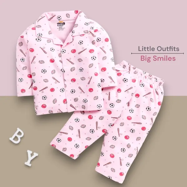 Sports_Fun_Kids_Night_Suit_Set_–_Pink