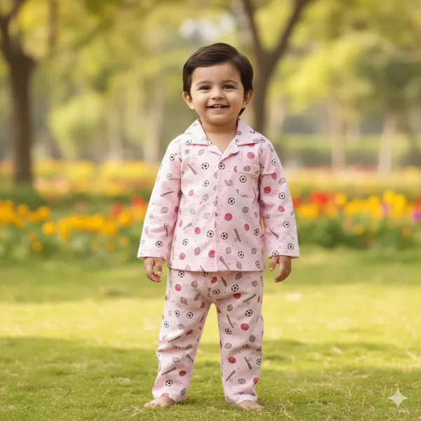 Sports_Fun_Kids_Night_Suit_Set_–_Pink