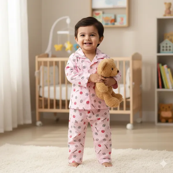 Sports_Fun_Kids_Night_Suit_Set_–_Pink