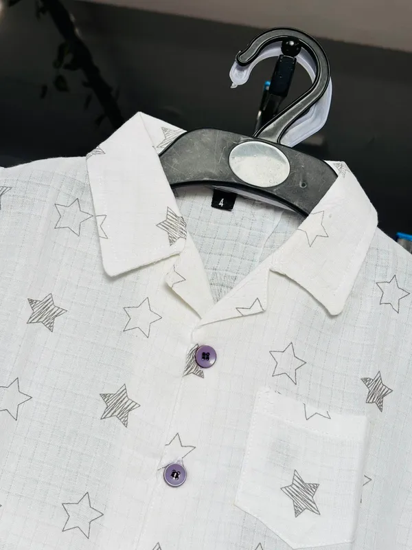 Starry_Comfort__Pure_Muslin__Cotton_Shirt_&_Shorts_Cord_Set