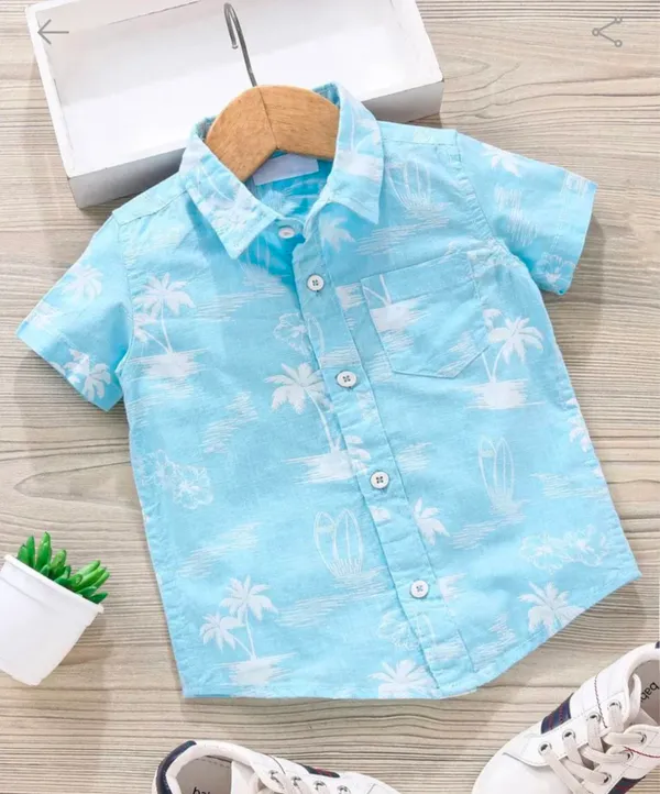 Tropical_Breeze_&_Rainbow_Stripe_Kids_Cotton_Shirt_Combo_(Pack_of_2)