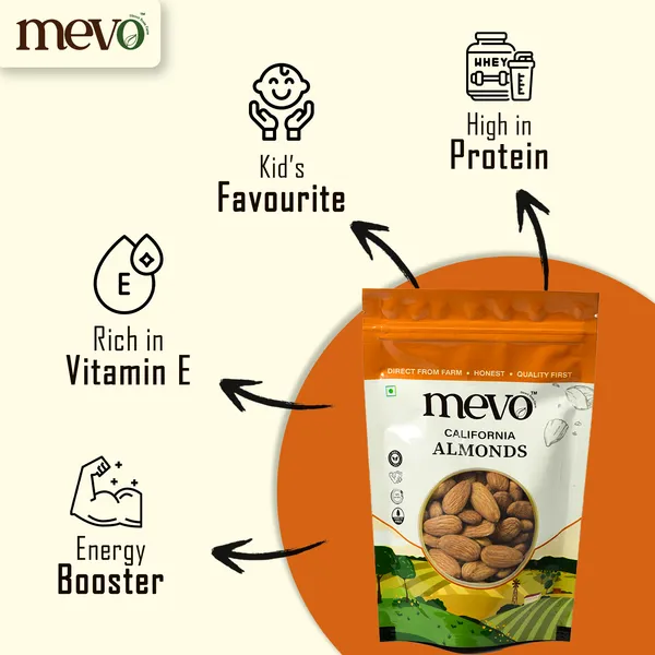 Pack_OF_2_Mevo_California_Almonds_(Badam)_Whole_High_Protein_200g
