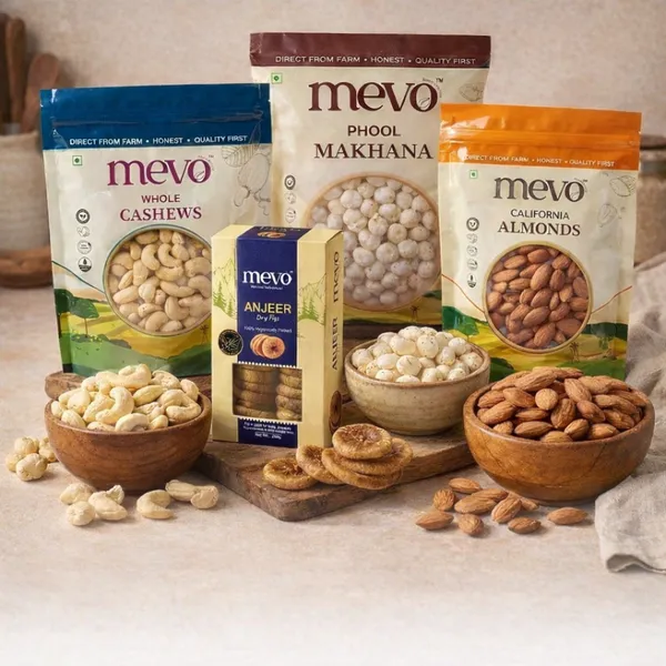Mevo_Plain_Almond_(500_g)_Cashew_(500_g)_Makhana_(230_g)_&_Anjeer_(250_g)_Dry_Fruit_Pack_Of_4