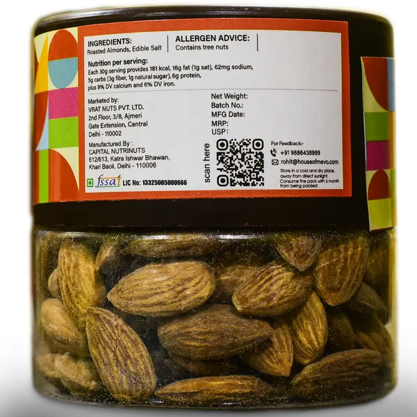 Pack_OF_2_Mevo_Roasted_Almonds_Lightly_Salted_130g