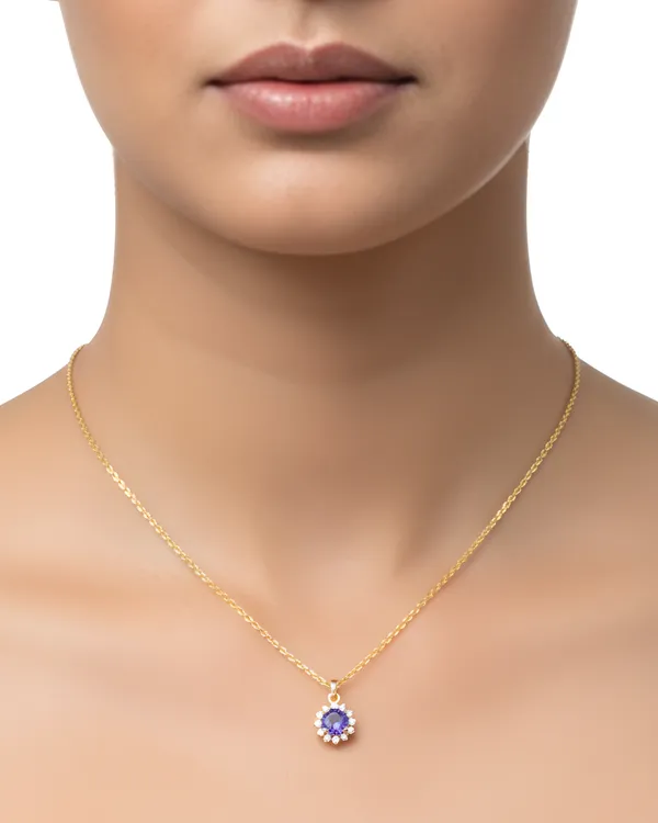 Floral_Purple_And_Gold_Plated_Sterling_Silver_Amara_Bloom_Necklace_For_Women