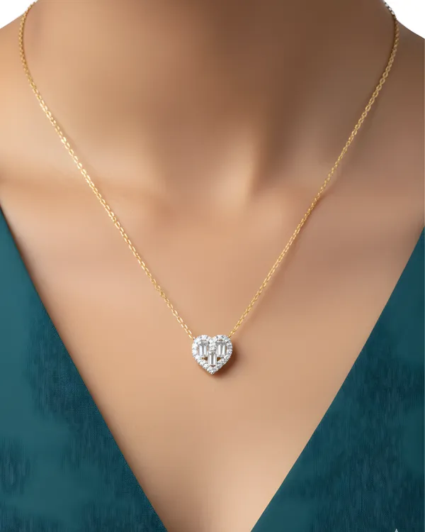 Gold_Plated_Sterling_Silver_Amoria_Heart_Necklace_Pendant_For_Women