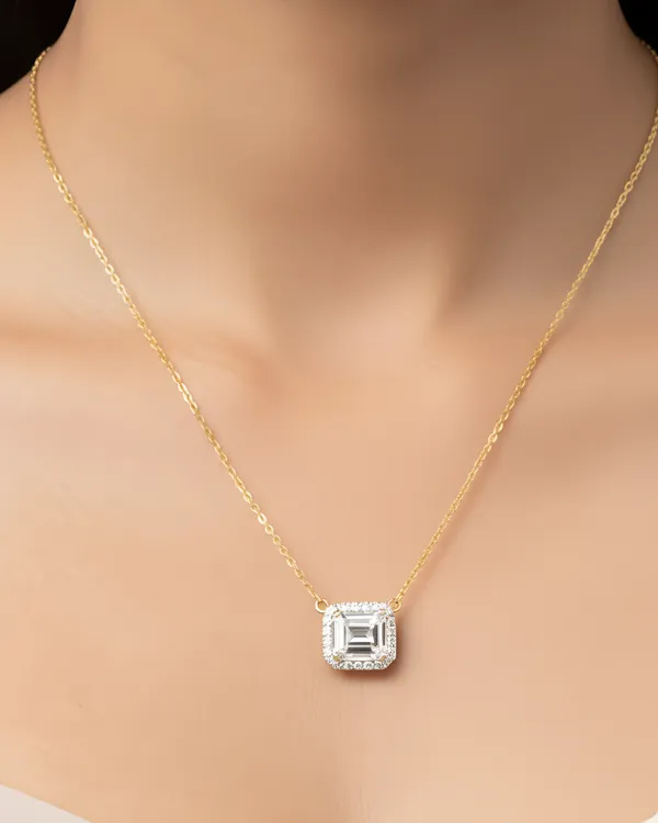 Gold_Plated_Sterling_Silver_Aureen_Emerald_Solitaire_Necklace_Pendant_For_Women