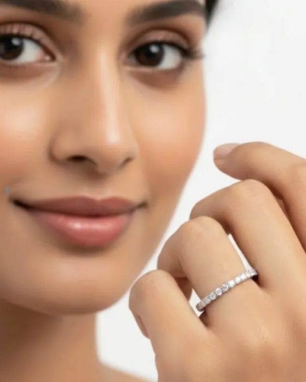 Silver_Sterling_Rhodium_Plated_Classic_Pave_Ring_For_Unisex