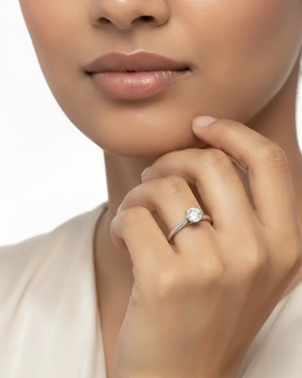 Silver_Sterling_Rhodium_Plated_Classic_Round_Solitaire_Ring_For_Women