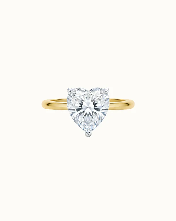 Gold_Plated_Sterling_Silver_Golden_Heart_Solitaire_Ring_For_Women