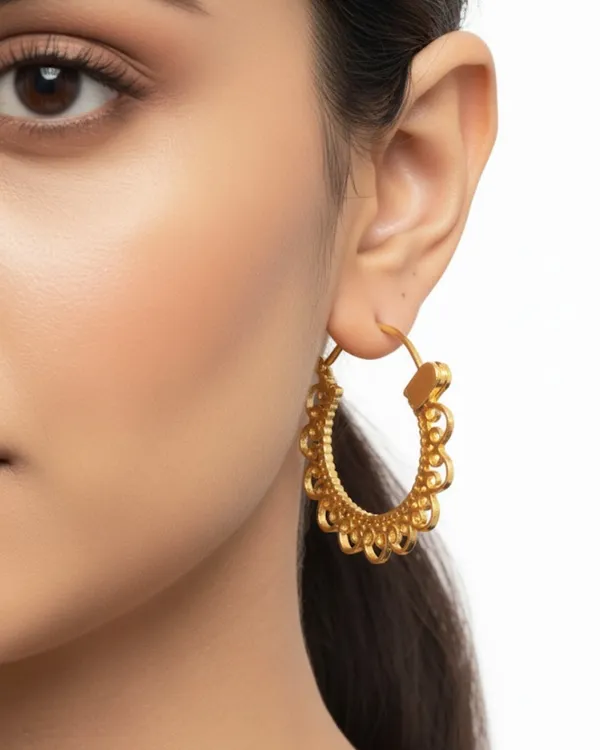 Gold_Plated_Sterling_Silver_Ira_Hoops_Earrings_For_Women