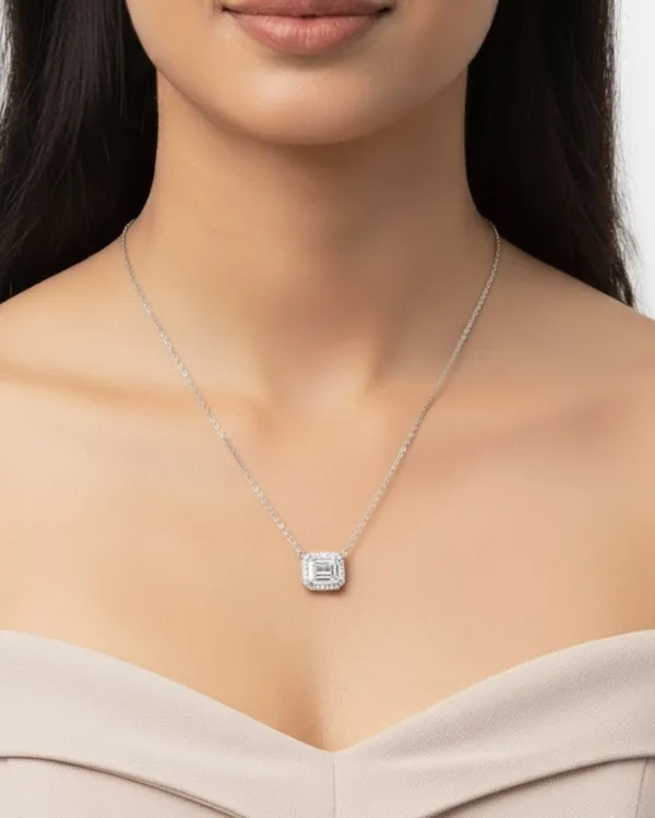 Silver_Sterling_Rhodium_Plated_Lunara_Emerald_Solitaire_Necklace_For_Women