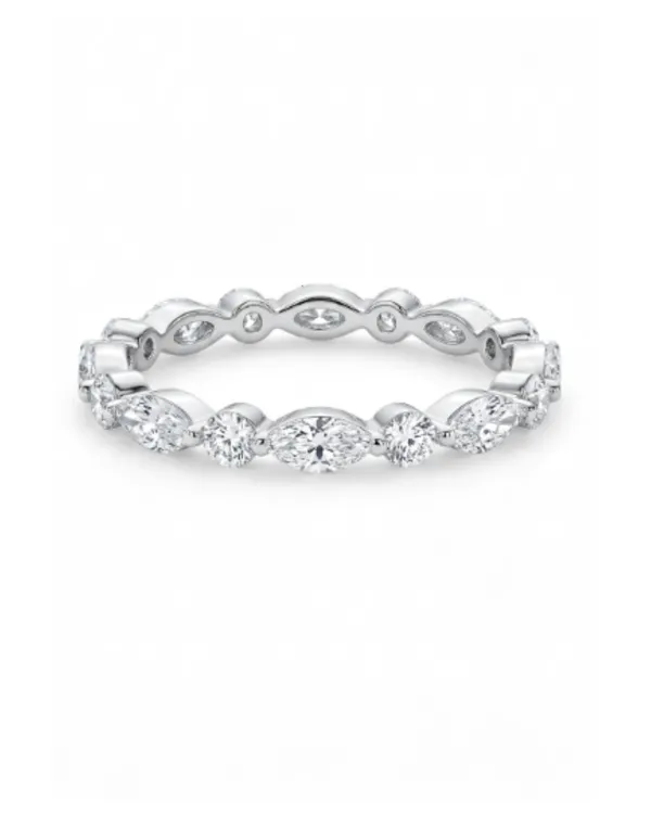 Silver_Sterling_Rhodium_Plated_Marquise_Round_Eternity_Ring_For_Women