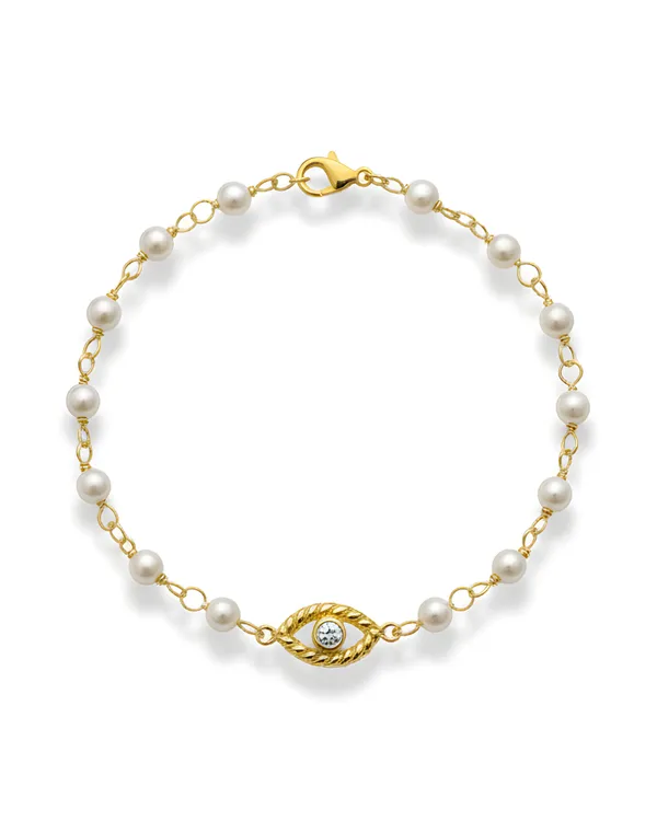 Gold_Plated_Sterling_Silver_Nazar_Pearl_Chain_Bracelet_For_Women