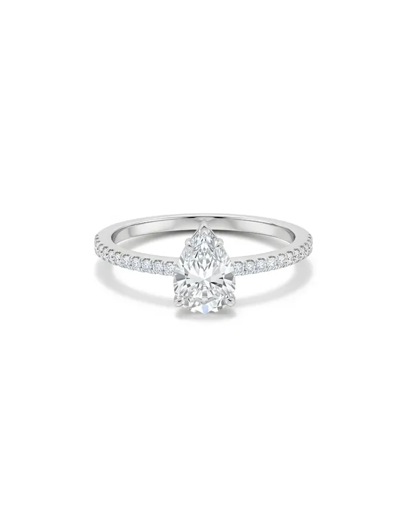 Silver_Rhodium_Plated_Sterling_Pear_Elegance_Solitaire_Ring_For_Women