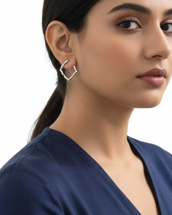 Floral_Silver_Sterling_Rhodium_Plated_Petal_Stud_Earrings_For_Women